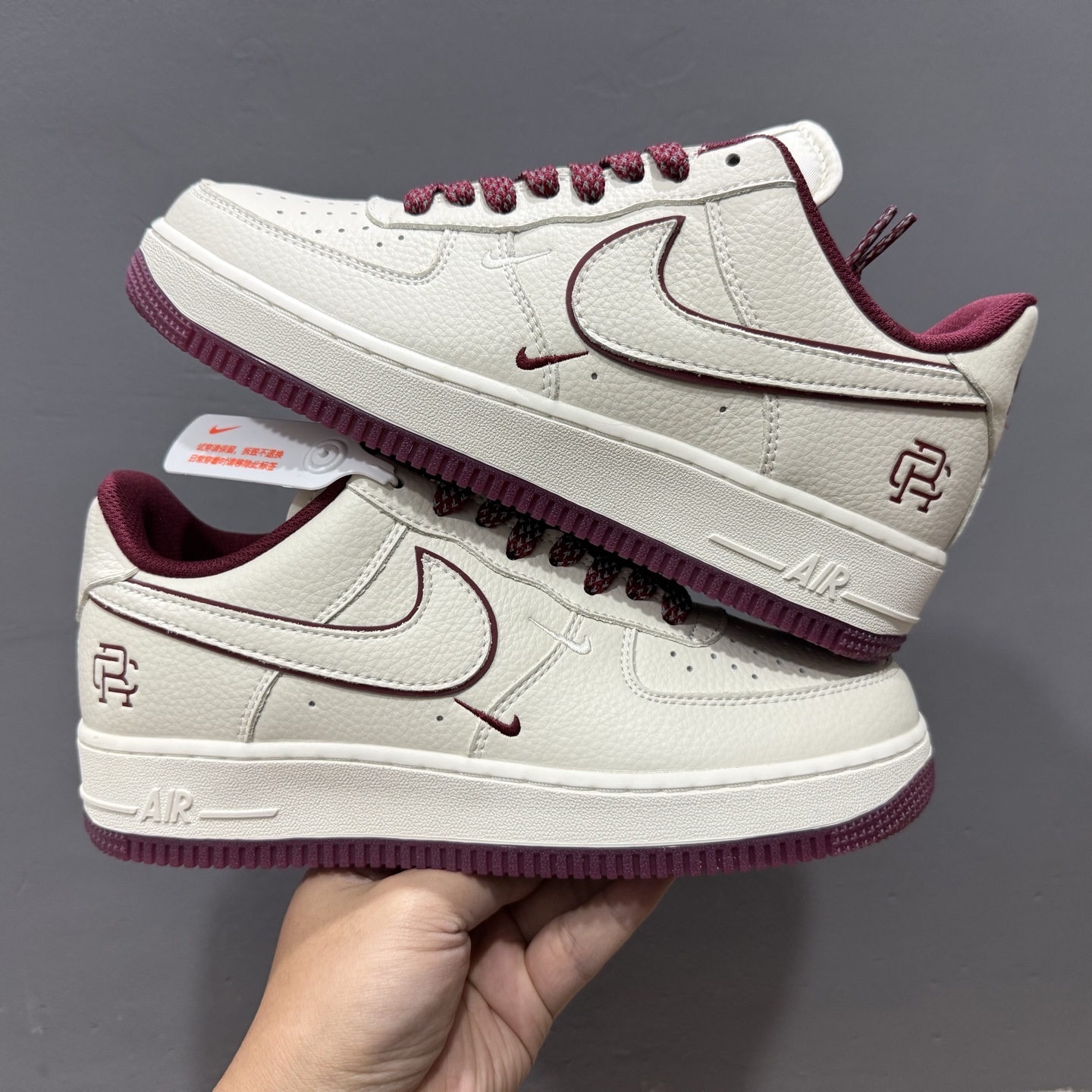新款出货 原装 NK Reigning Champ x NK Air Force 1'07 Low 满天星 空军一号低帮休闲板鞋 RC2369-175