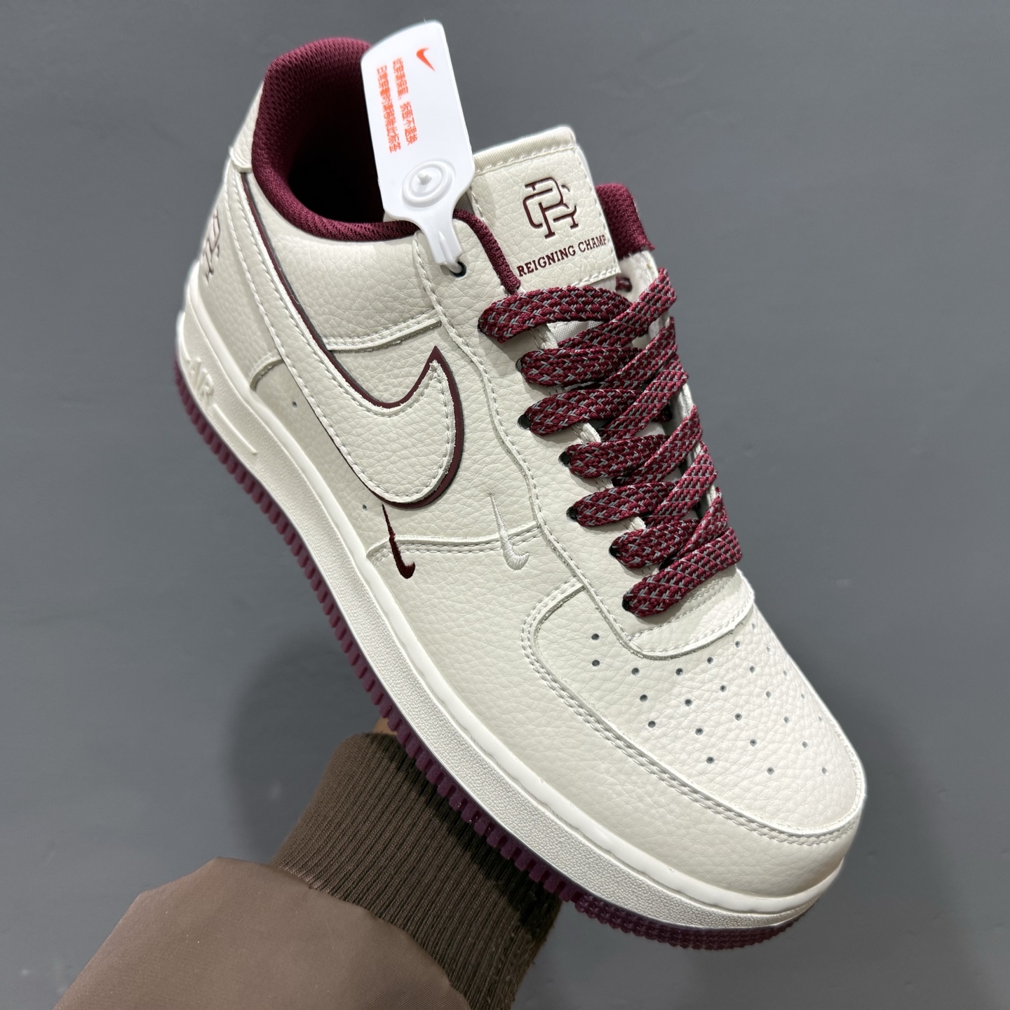 新款出货 原装 NK Reigning Champ x NK Air Force 1'07 Low 满天星 空军一号低帮休闲板鞋 RC2369-175