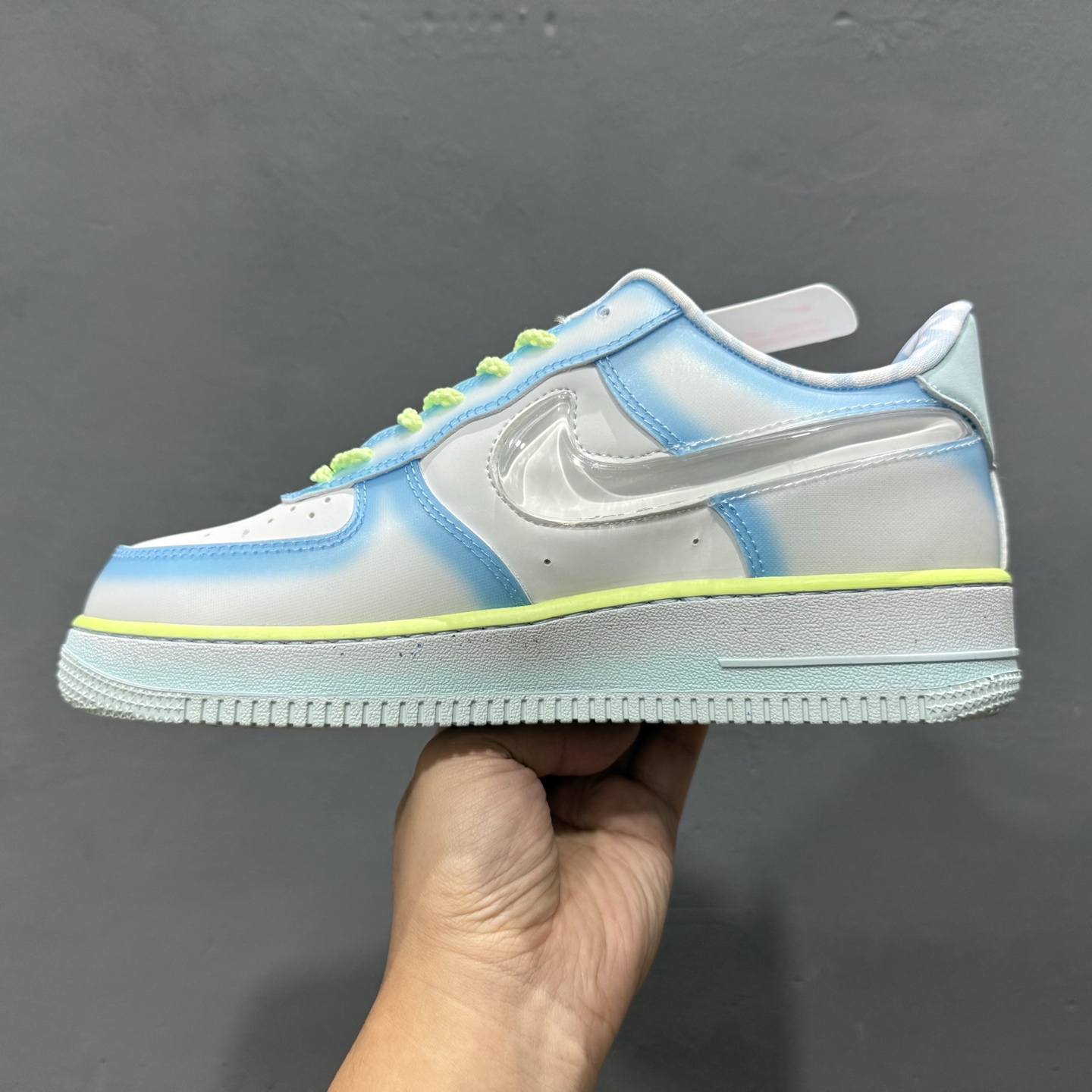 Nike Air Force 1'07 Low 果冻蓝 空军一号低帮休闲板鞋 HJ4399-400