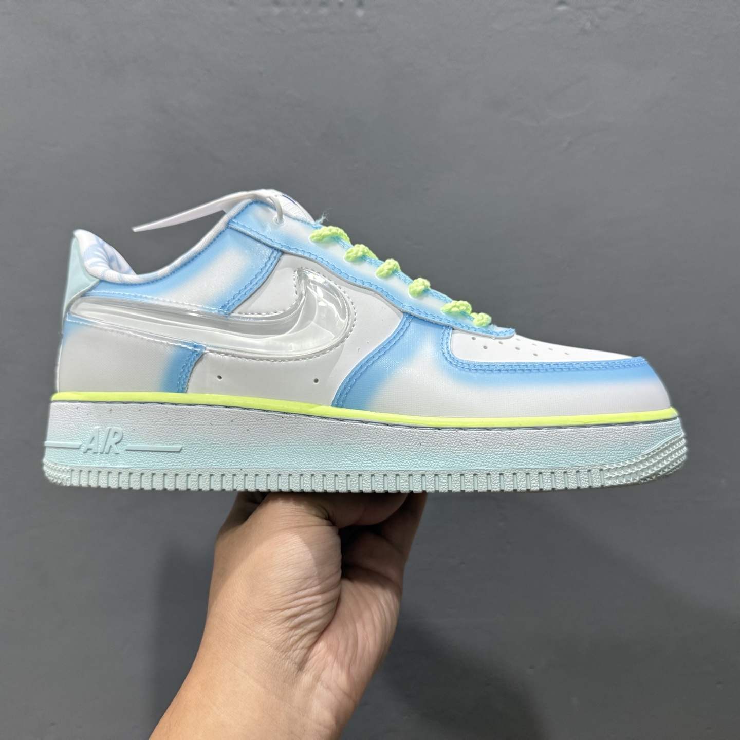Nike Air Force 1’07 Low 果冻蓝 空军一号低帮休闲板鞋 HJ4399-400