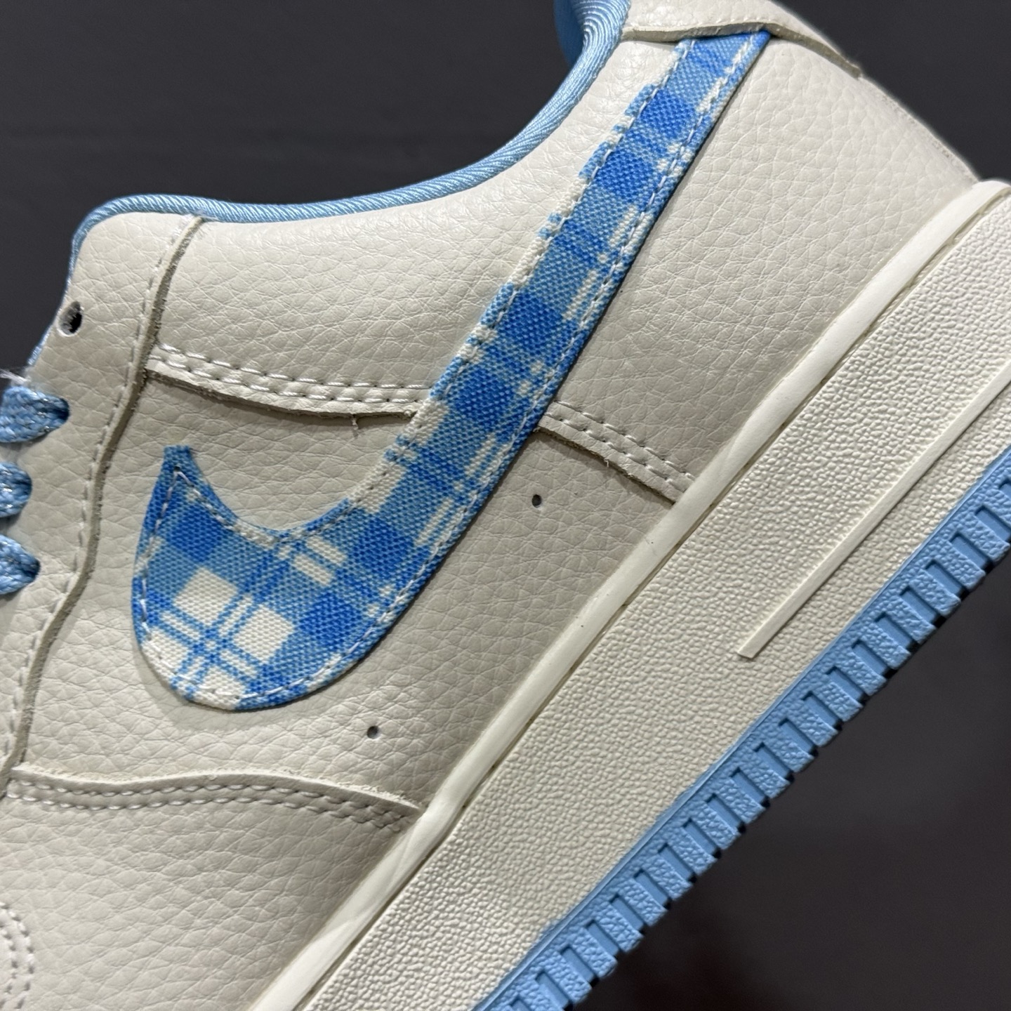Nike Air Force 1'07 Low 迪奥联名 米蓝方格 空军一号低帮休闲板鞋 KK1988-072