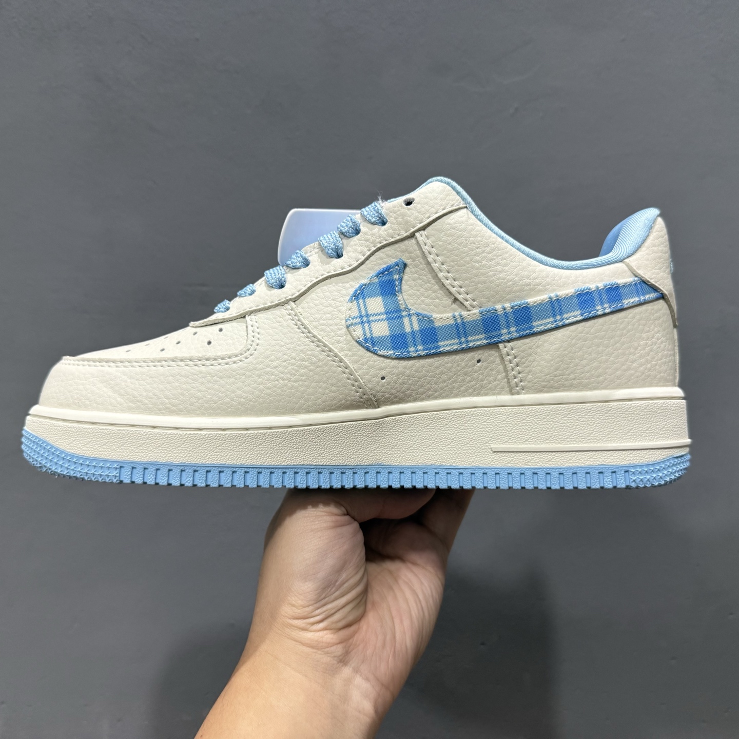 Nike Air Force 1'07 Low 迪奥联名 米蓝方格 空军一号低帮休闲板鞋 KK1988-072