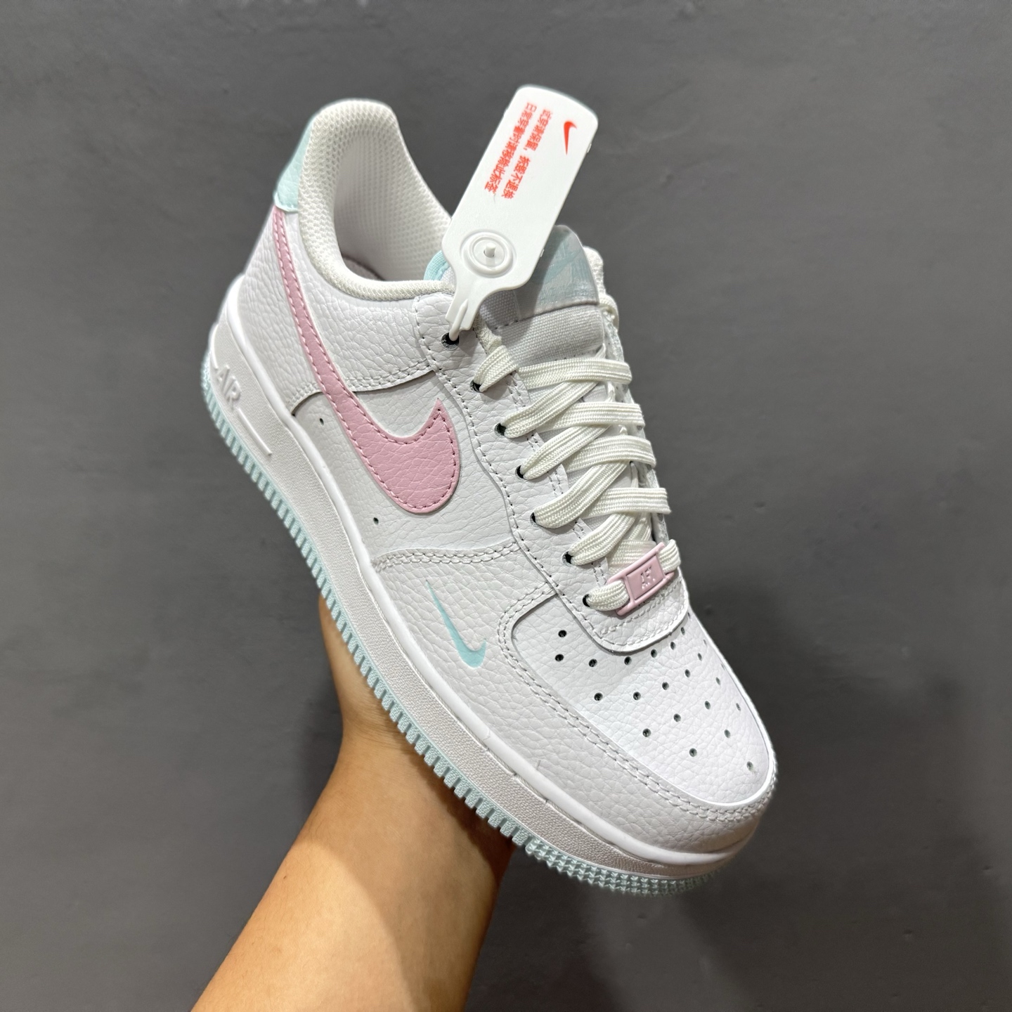 Nike AIR FORCE 1'07 白粉色 IH0640-161