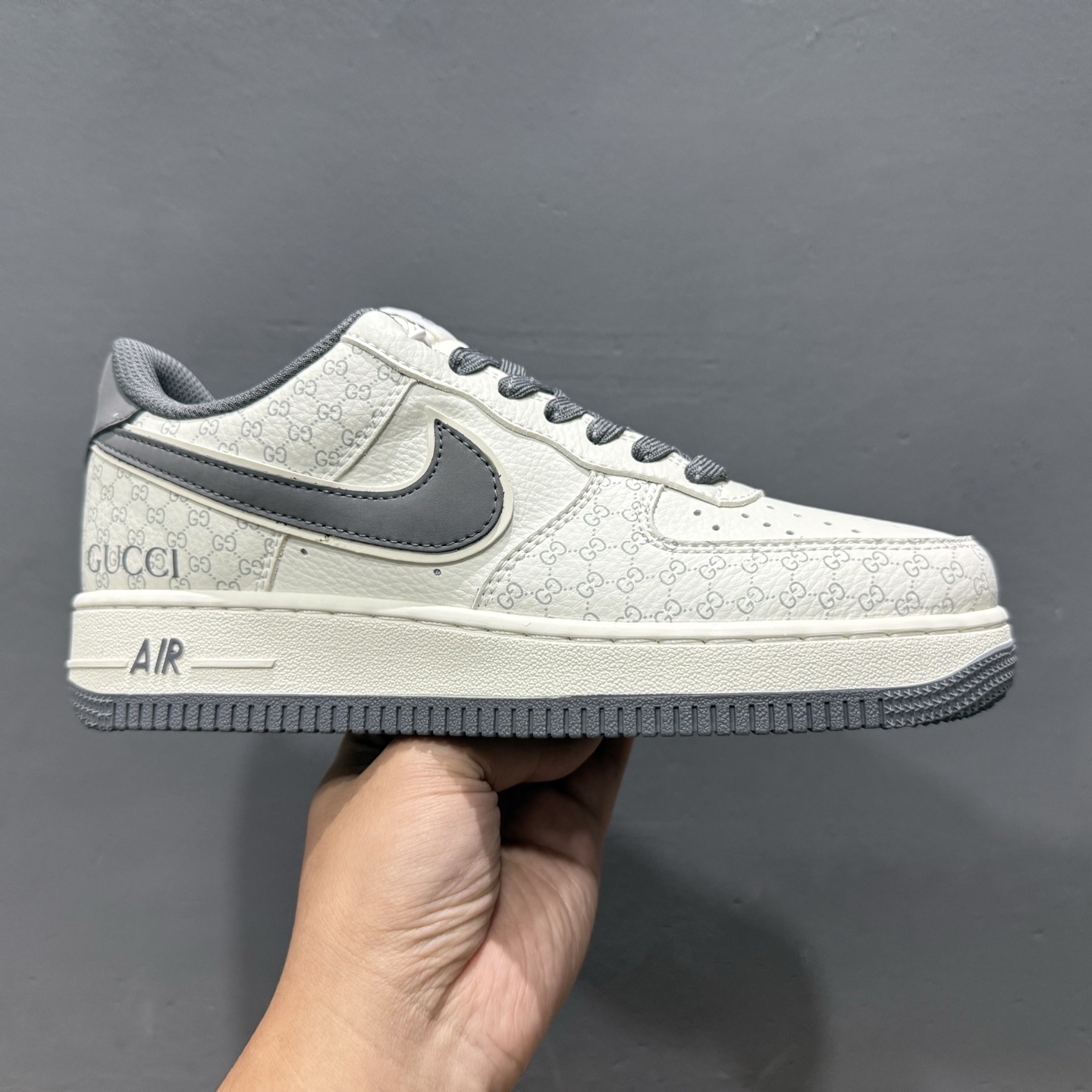 Nike Air Force 1’07 Low 古驰联名 经典灰花纹 空军一号低帮休闲板鞋 CS5288-003