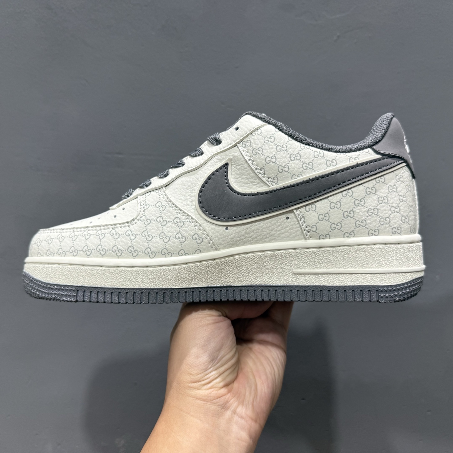 Nike Air Force 1'07 Low 古驰联名 经典灰花纹 空军一号低帮休闲板鞋 CS5288-003