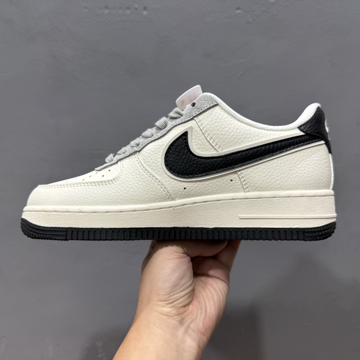 Nike Air Force 1'07 Low 北面联名 米黑小勾 空军一号低帮休闲板鞋 XZ6188-190