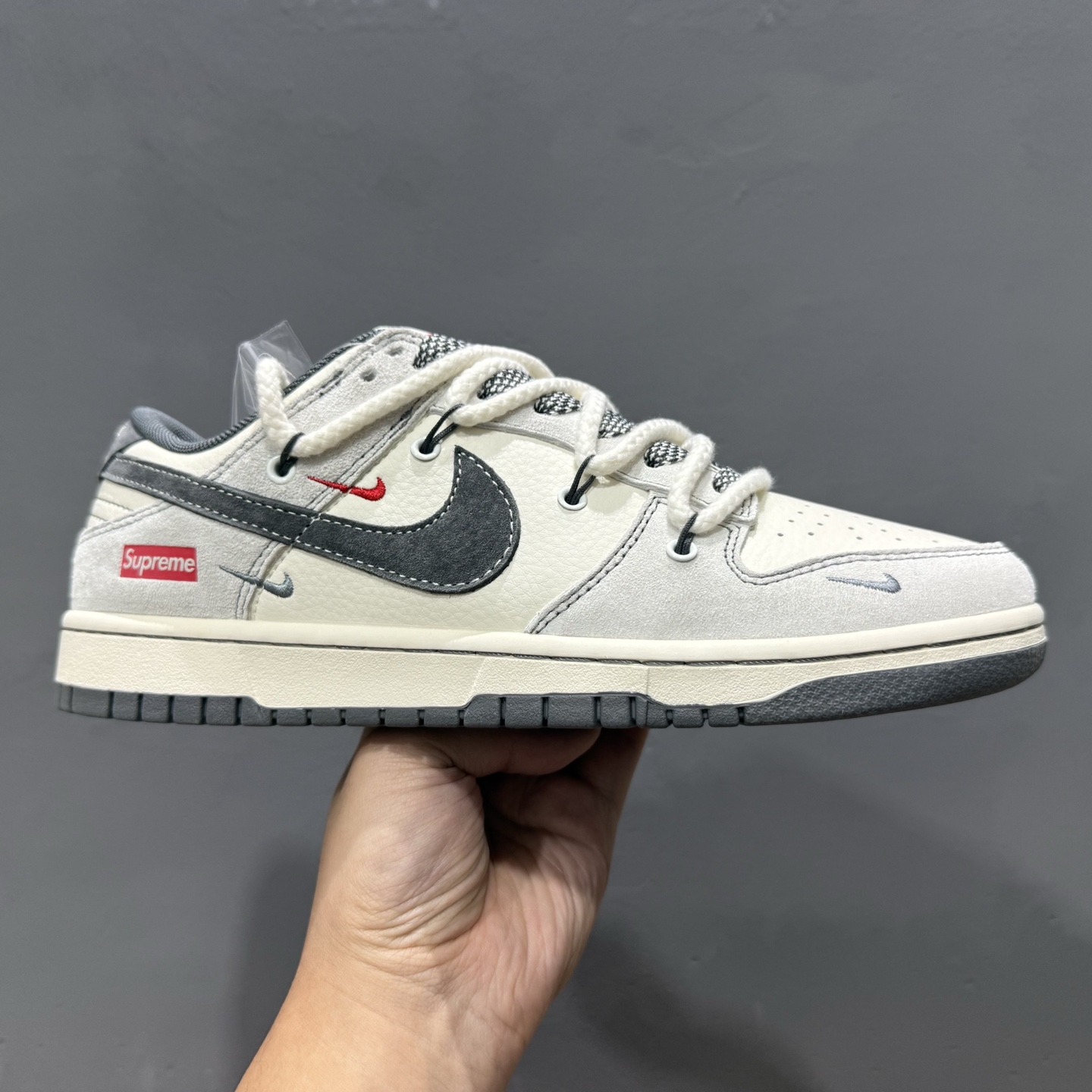 Nike SB Dunk Low Sup系列绑 芾猪八灰勾 低帮休闲板鞋 YX5066-217