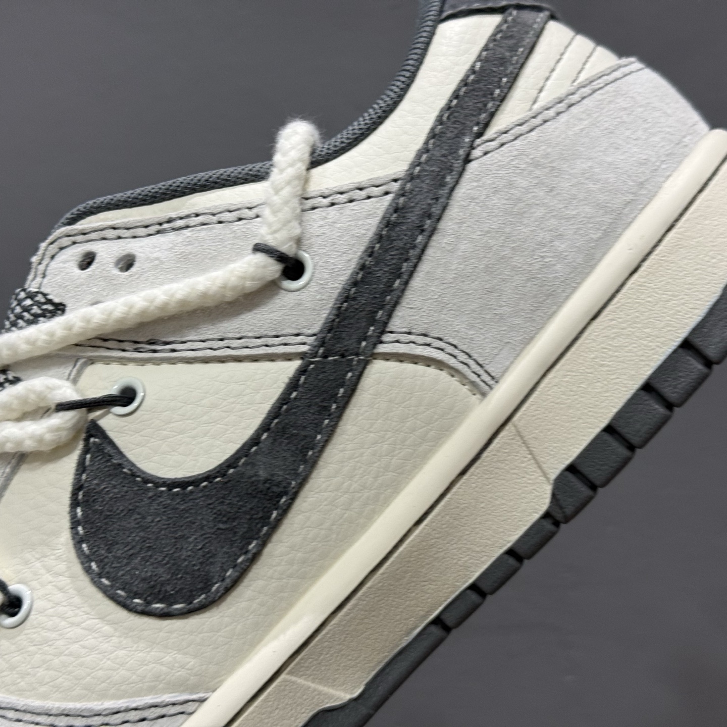 Nike SB Dunk Low Sup系列绑 芾猪八灰勾 低帮休闲板鞋 YX5066-217