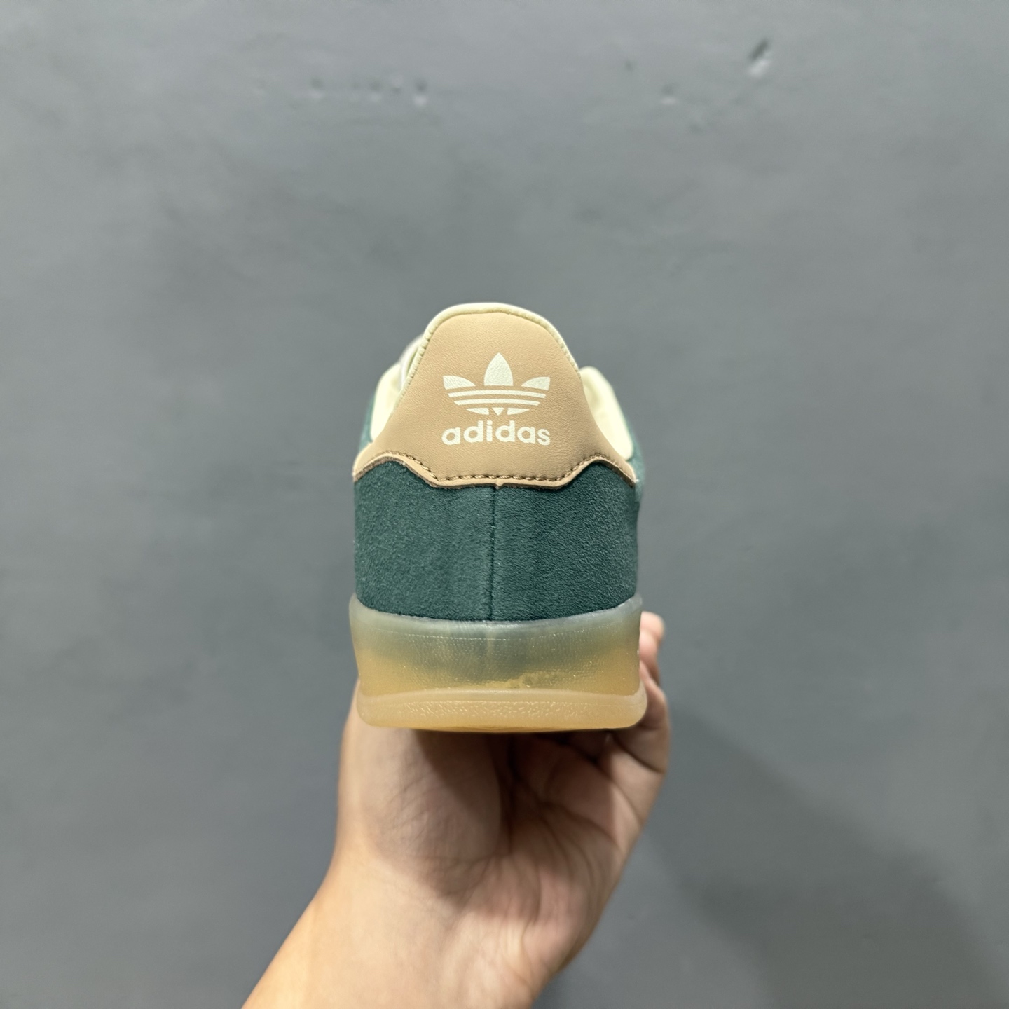 adidas originals Gazelle Indoor 棕绿 JH5402