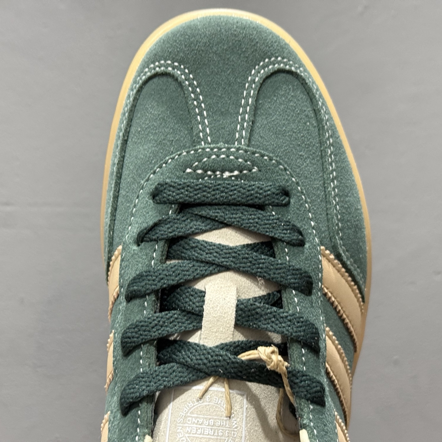 adidas originals Gazelle Indoor 棕绿 JH5402