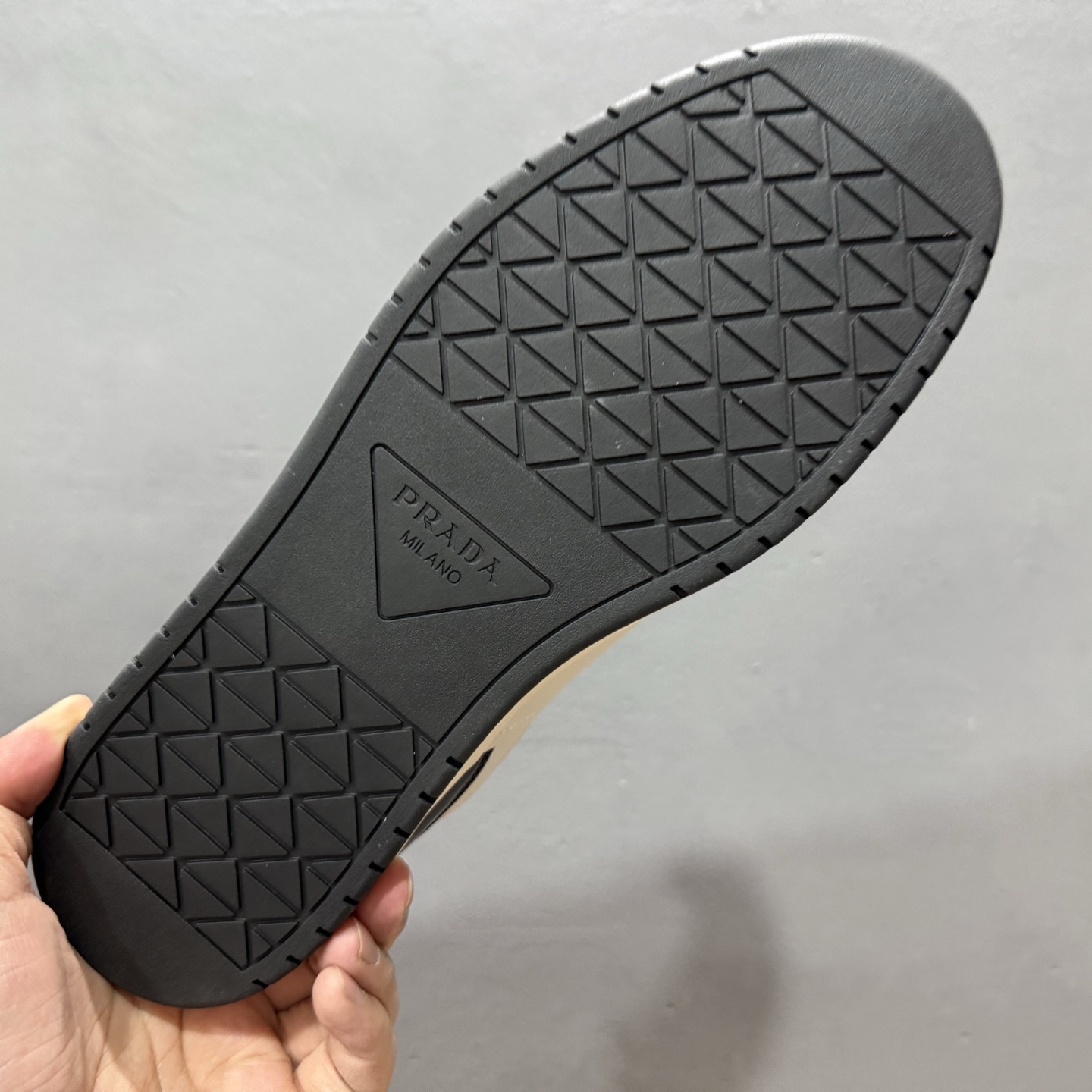 Prada/普拉达 厚底徽标系带运动休闲男鞋