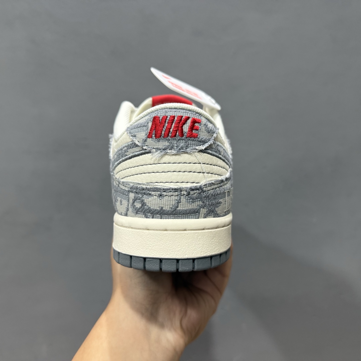 Dior x Nike Dunk Low 织布灰勾 SJ2558-013