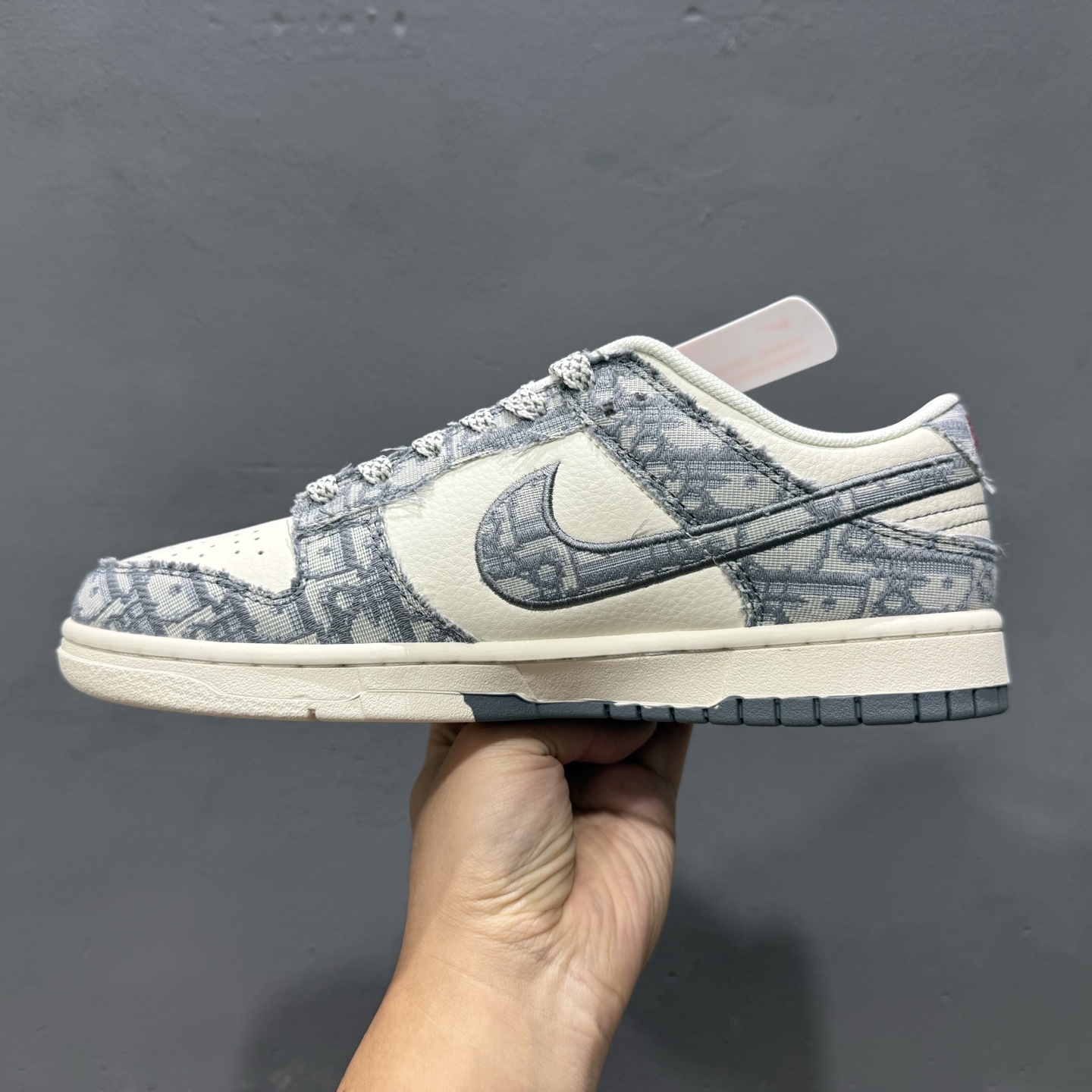 Dior x Nike Dunk Low 织布灰勾 SJ2558-013