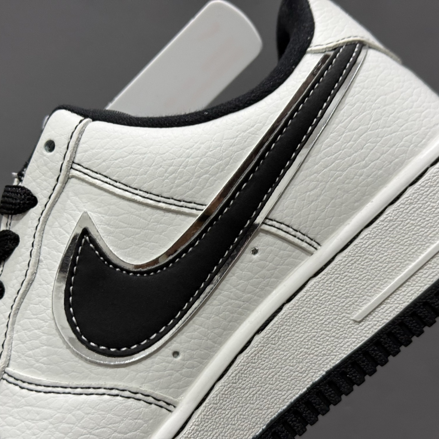 Nike Air Force 1 Low 07 x Stussy 白黑小钩 DQ6628-154