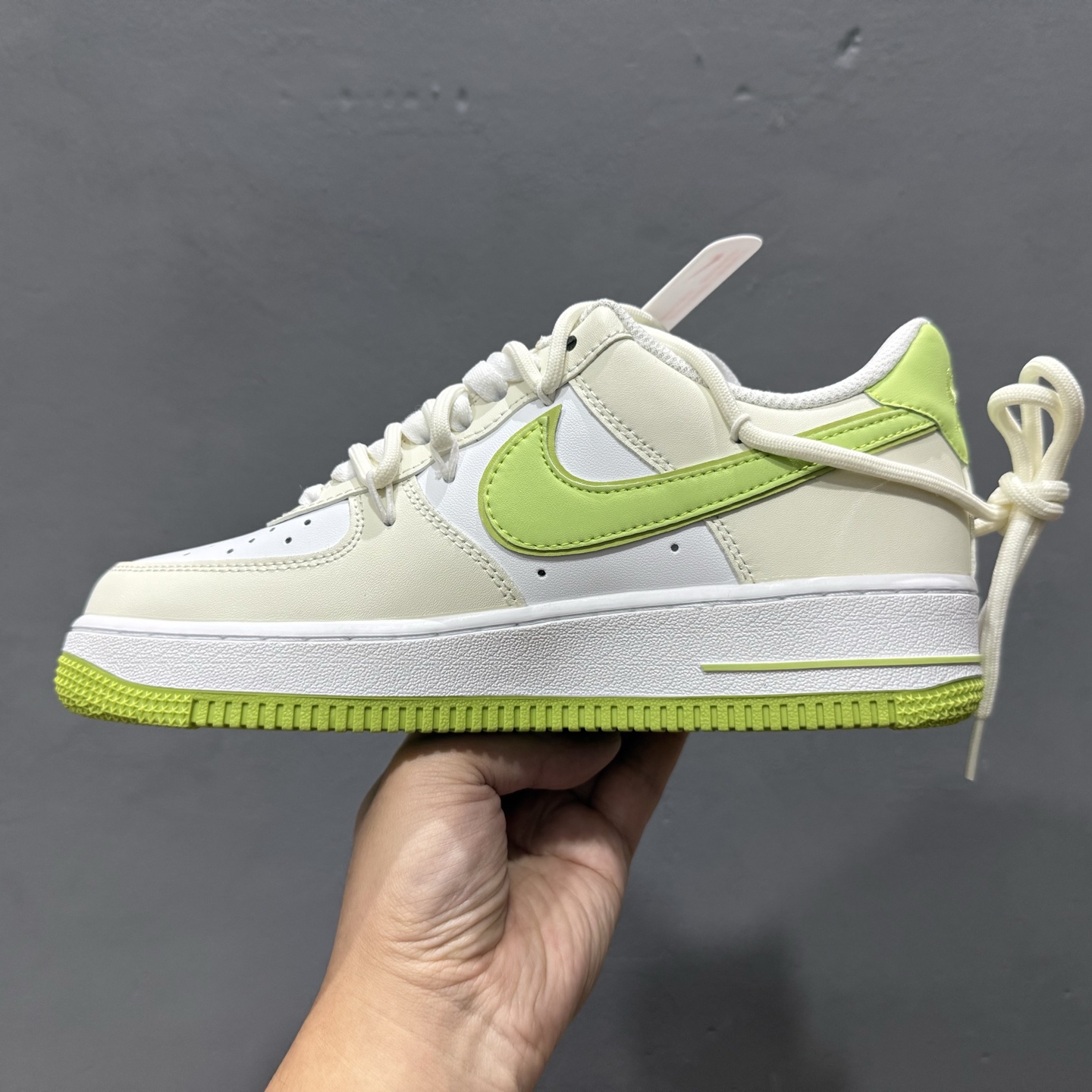 Nike Air Force 1 Low 07 春意盎然 白绿绑带 YY2023-315