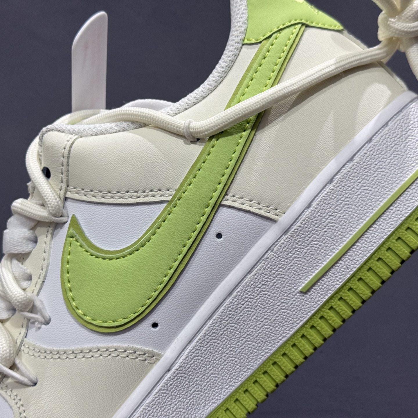 Nike Air Force 1 Low 07 春意盎然 白绿绑带 YY2023-315
