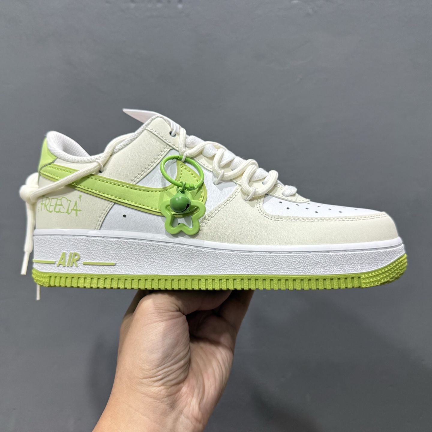 Nike Air Force 1 Low 07 春意盎然 白绿绑带 YY2023-315