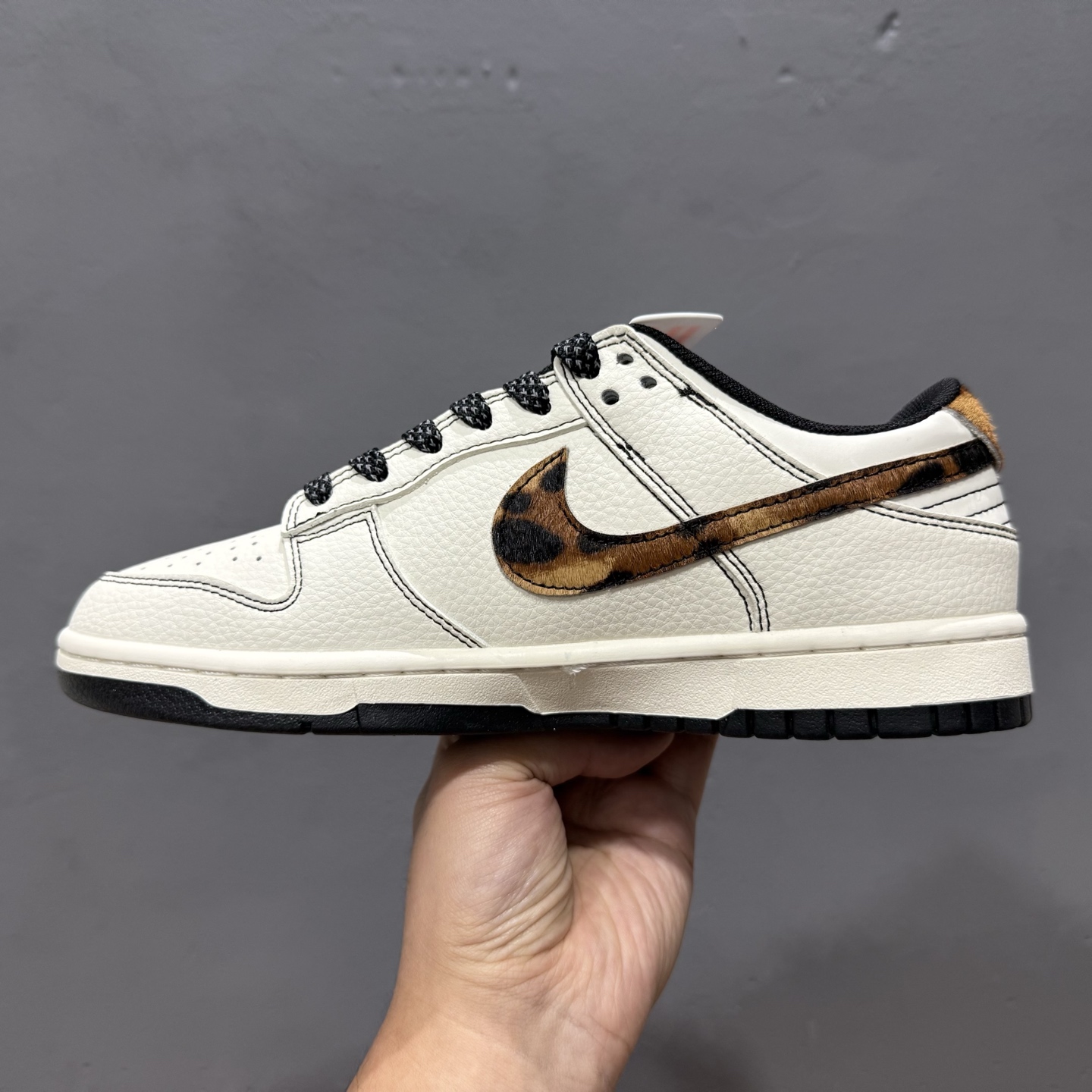 Nike SB Dunk Low Supreme联名 豹纹 周年高端定制 低帮休闲板鞋 ZH2598-269