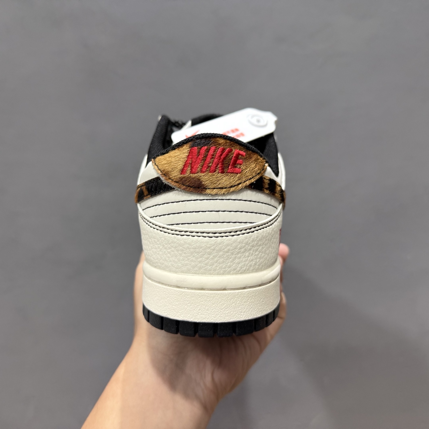 Nike SB Dunk Low Supreme联名 豹纹 周年高端定制 低帮休闲板鞋 ZH2598-269