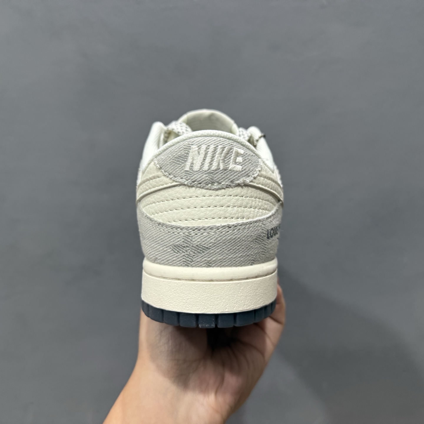Nike SB Dunk Low LV联名 米灰牛仔布 周年高端定制 低帮休闲板鞋 XX3168-141