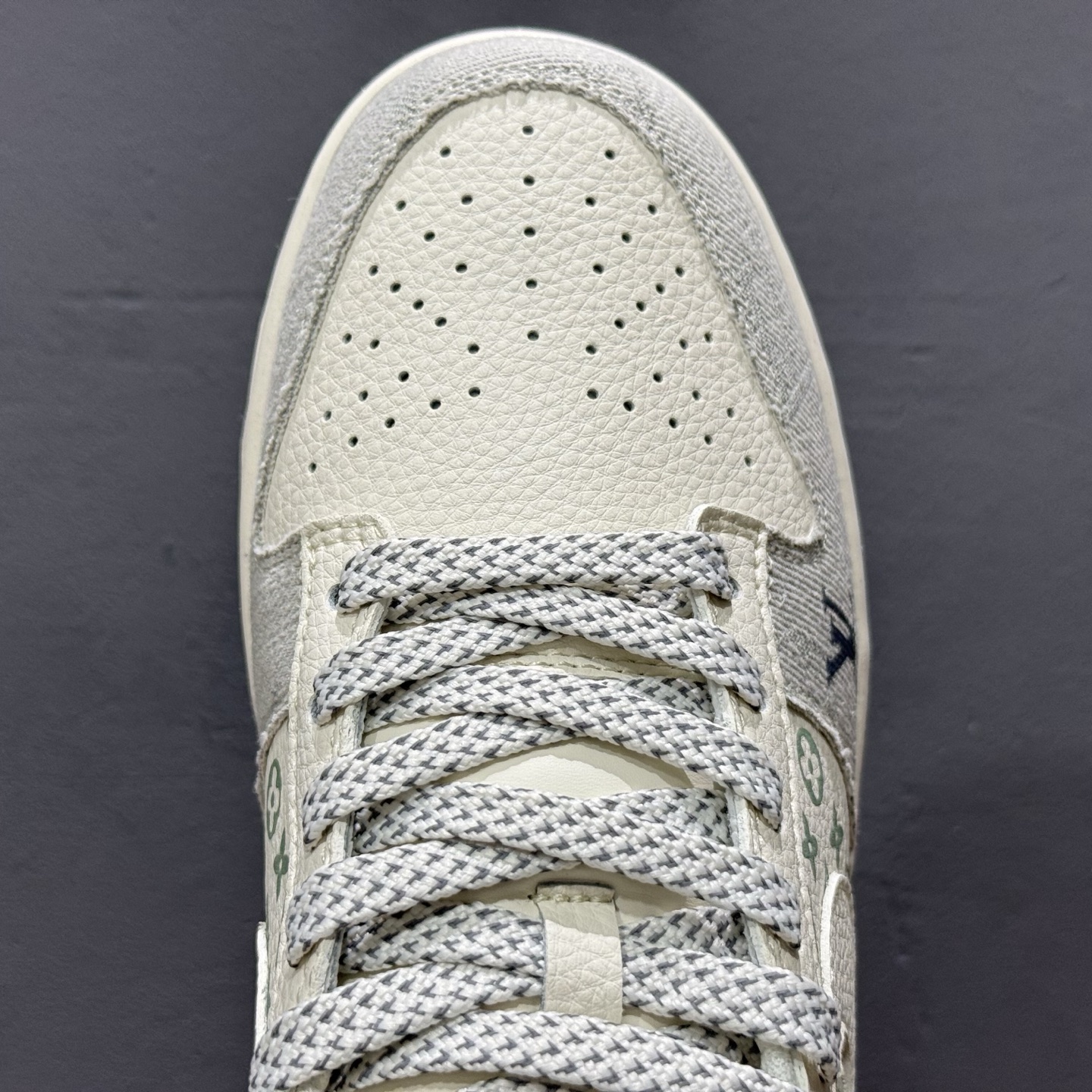 Nike SB Dunk Low LV联名 米灰牛仔布 周年高端定制 低帮休闲板鞋 XX3168-141
