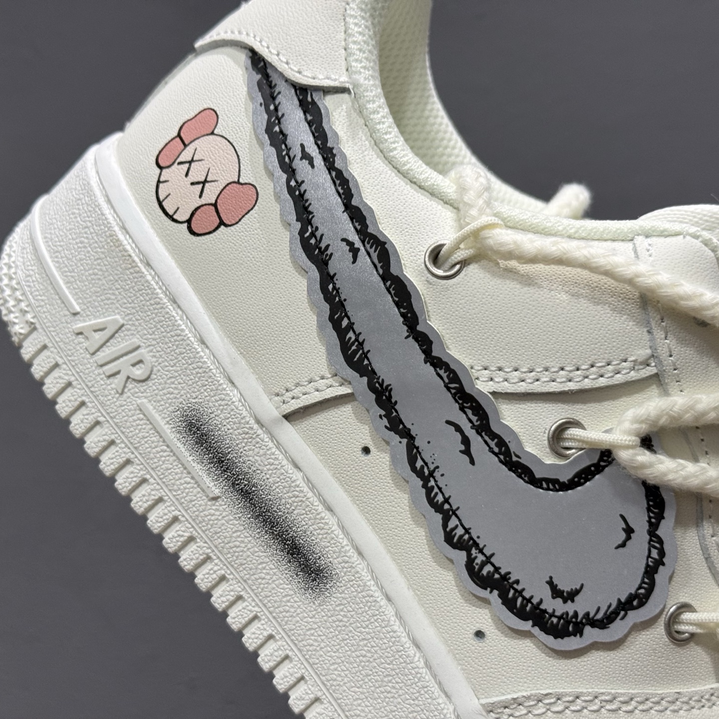 Nike Air Force 1 Low 白蓝喷绘 888811