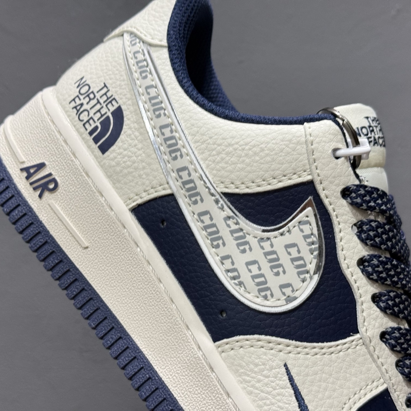 Nike Air Force 1'07 Low 北面联名 CDG深蓝 空军一号低帮休闲板鞋 HH7518-075