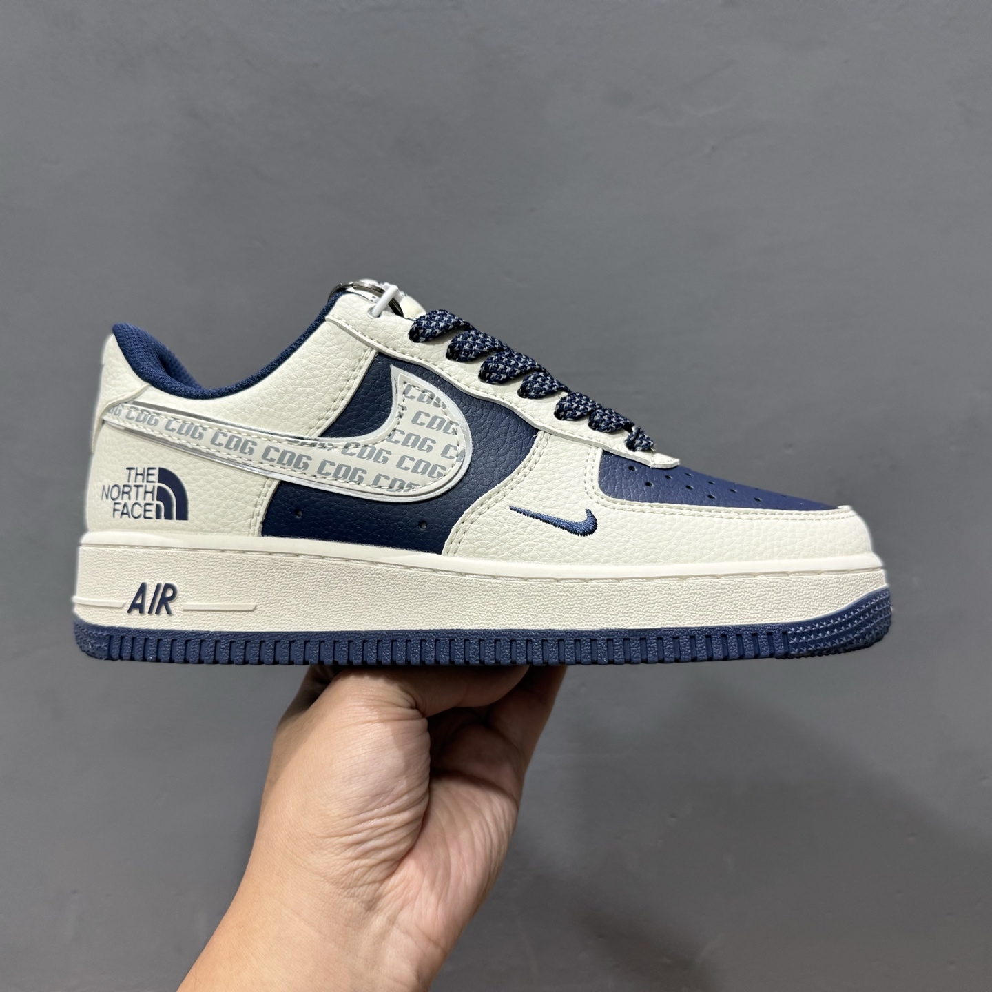 Nike Air Force 1’07 Low 北面联名 CDG深蓝 空军一号低帮休闲板鞋 HH7518-075