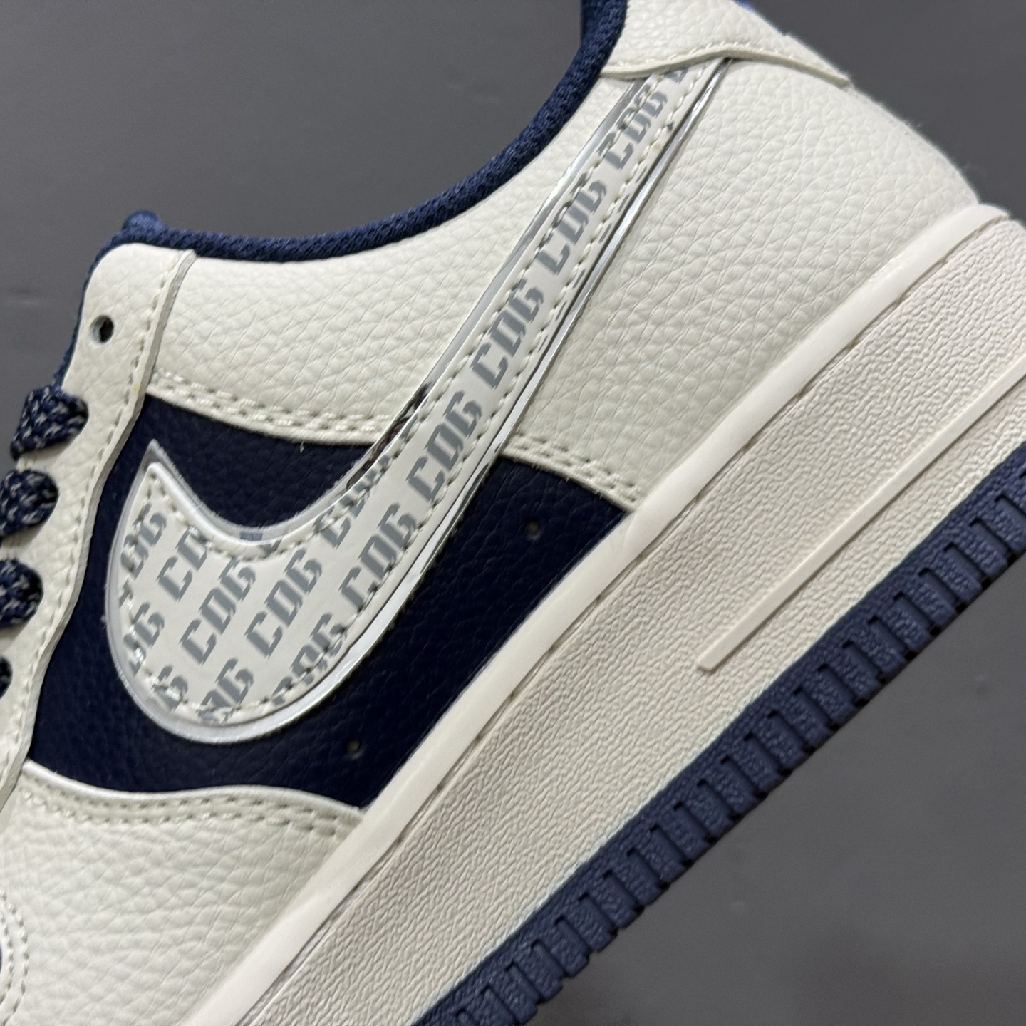 Nike Air Force 1'07 Low 北面联名 CDG深蓝 空军一号低帮休闲板鞋 HH7518-075