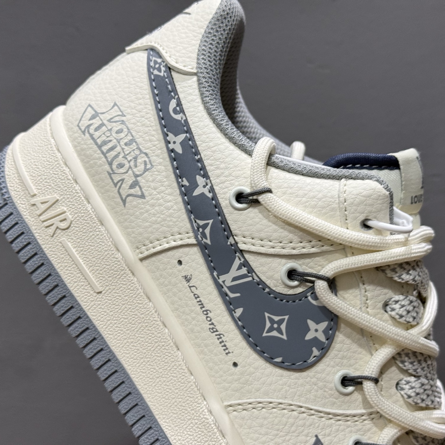 Nike Air Force 1'07 Low LV联名 灰花纹抽绳 空军一号低帮休闲板鞋 DM6868-065