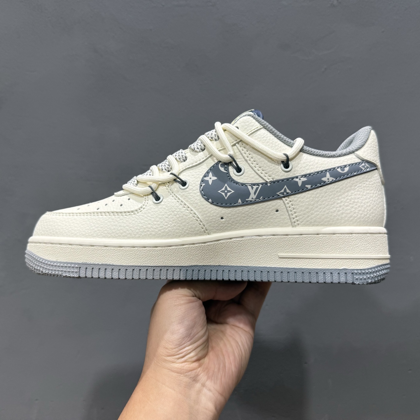 Nike Air Force 1'07 Low LV联名 灰花纹抽绳 空军一号低帮休闲板鞋 DM6868-065
