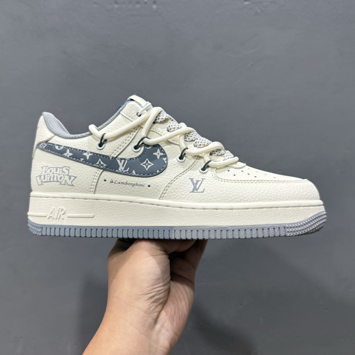 Nike Air Force 1’07 Low LV联名 灰花纹抽绳 空军一号低帮休闲板鞋 DM6868-065