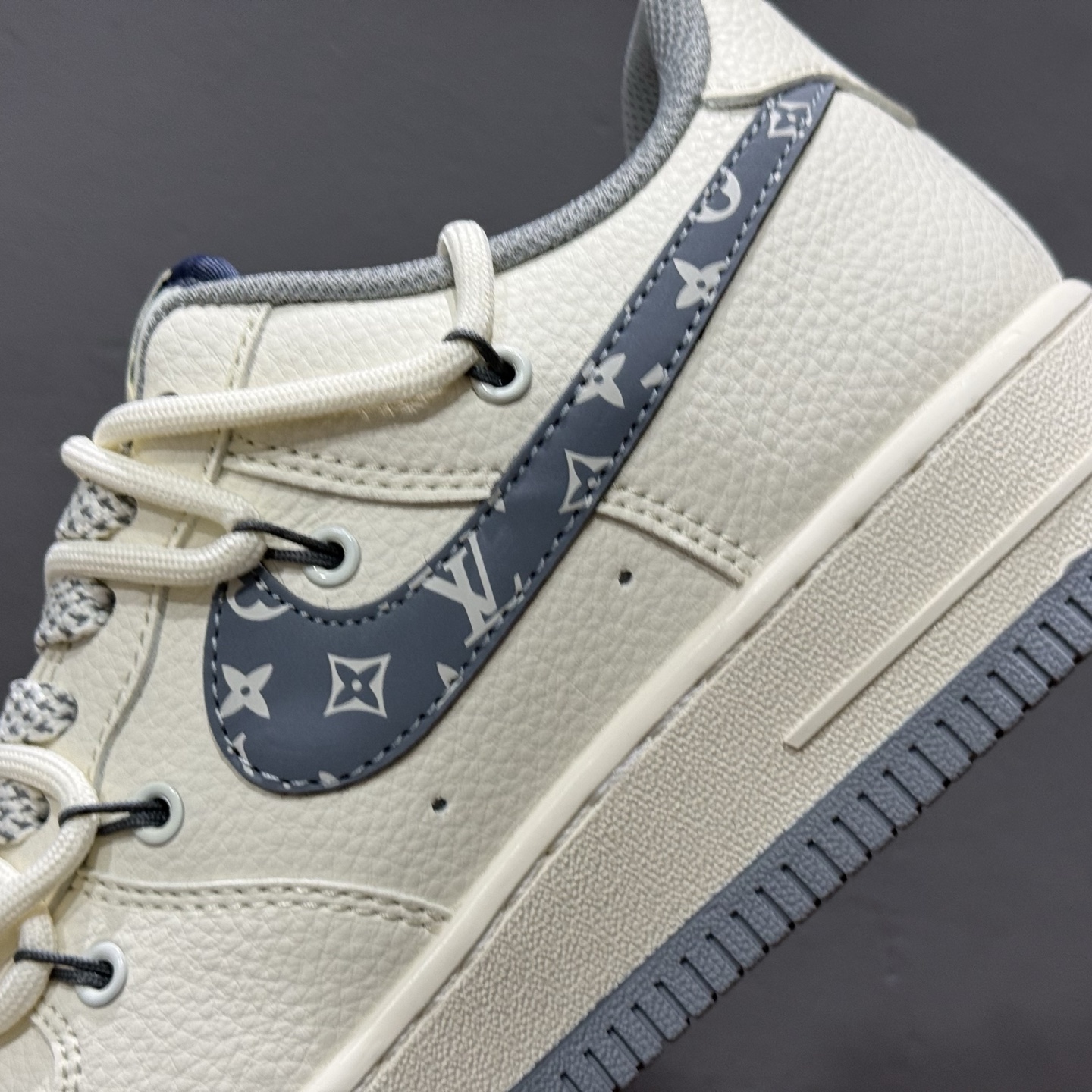 Nike Air Force 1'07 Low LV联名 灰花纹抽绳 空军一号低帮休闲板鞋 DM6868-065