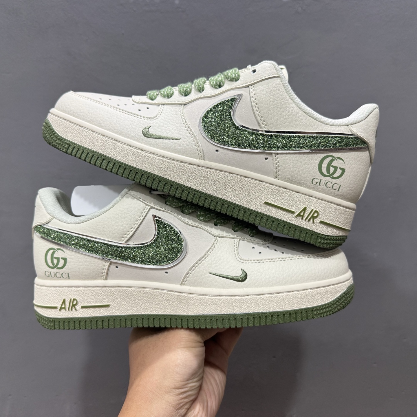 古驰联名NIke Air Force 1 ‘07 Low 空军一号 低帮 运动鞋 休闲鞋 QY6818-607