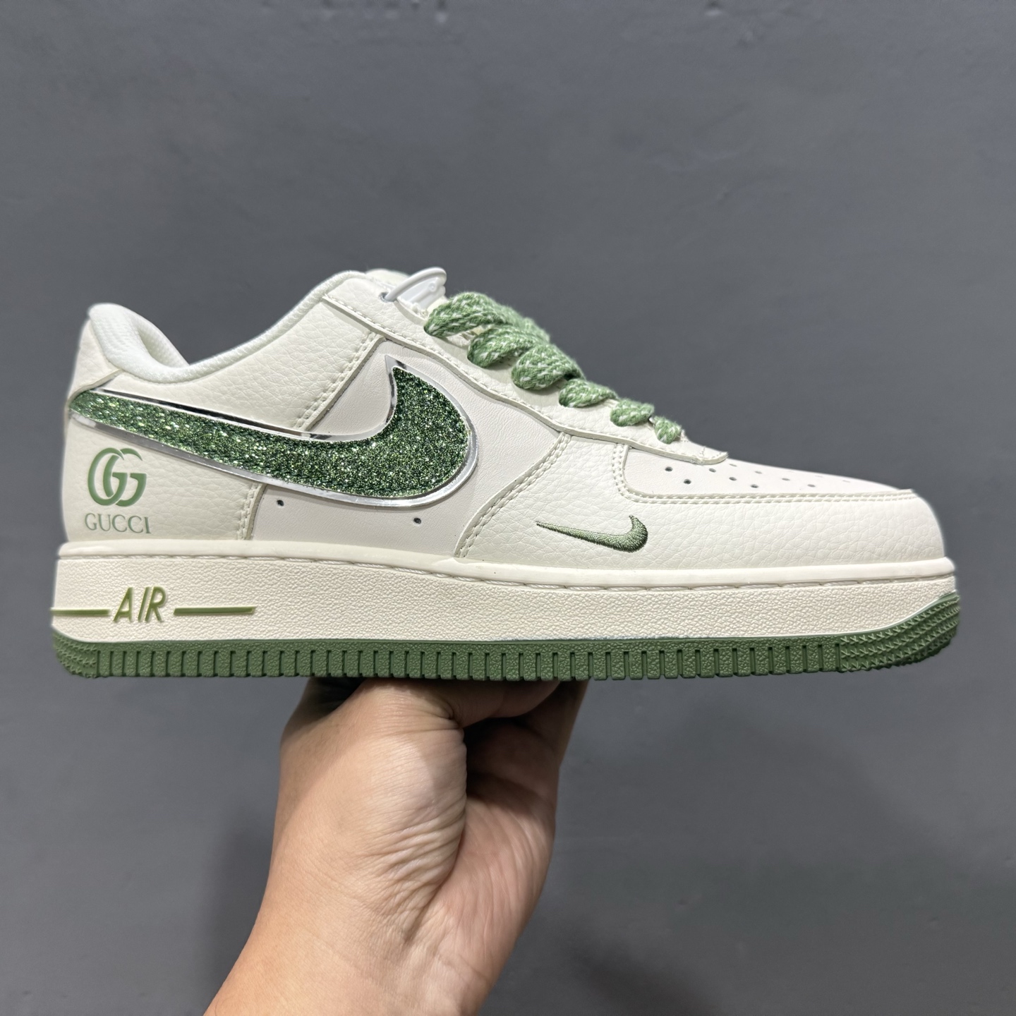 古驰联名NIke Air Force 1 ‘07 Low 空军一号 低帮 运动鞋 休闲鞋 QY6818-607