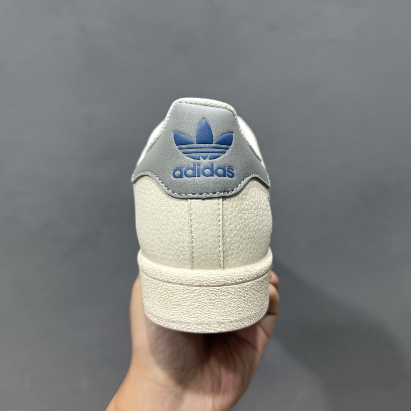 ＃纯原 CLOT x AD Originals Superstar “金标” 贝壳头LV限定 贴合柔软皮料米白蓝金经典配色 SD6806
