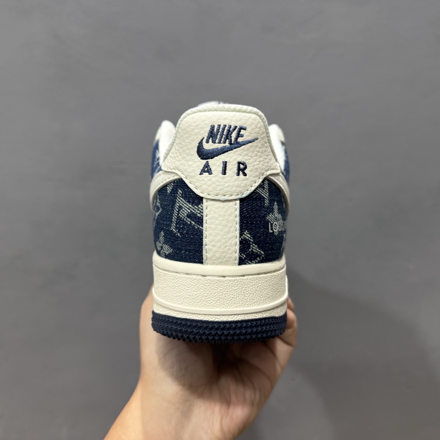 Nike Air Force 1'07 Low LV联名 双拼蓝牛仔 空军一号低帮休闲板鞋 YX5066-318