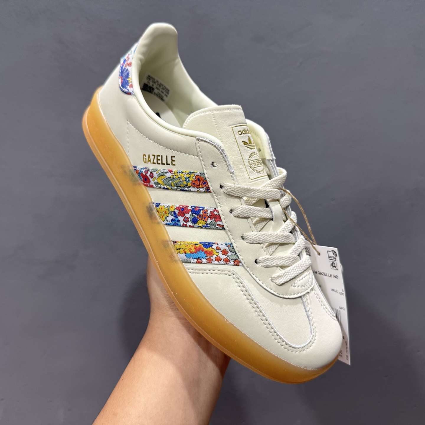 AD Gazelle Indoor Trainers 羚羊内训系列低帮复古百搭休闲运动德训风板鞋 JH7370