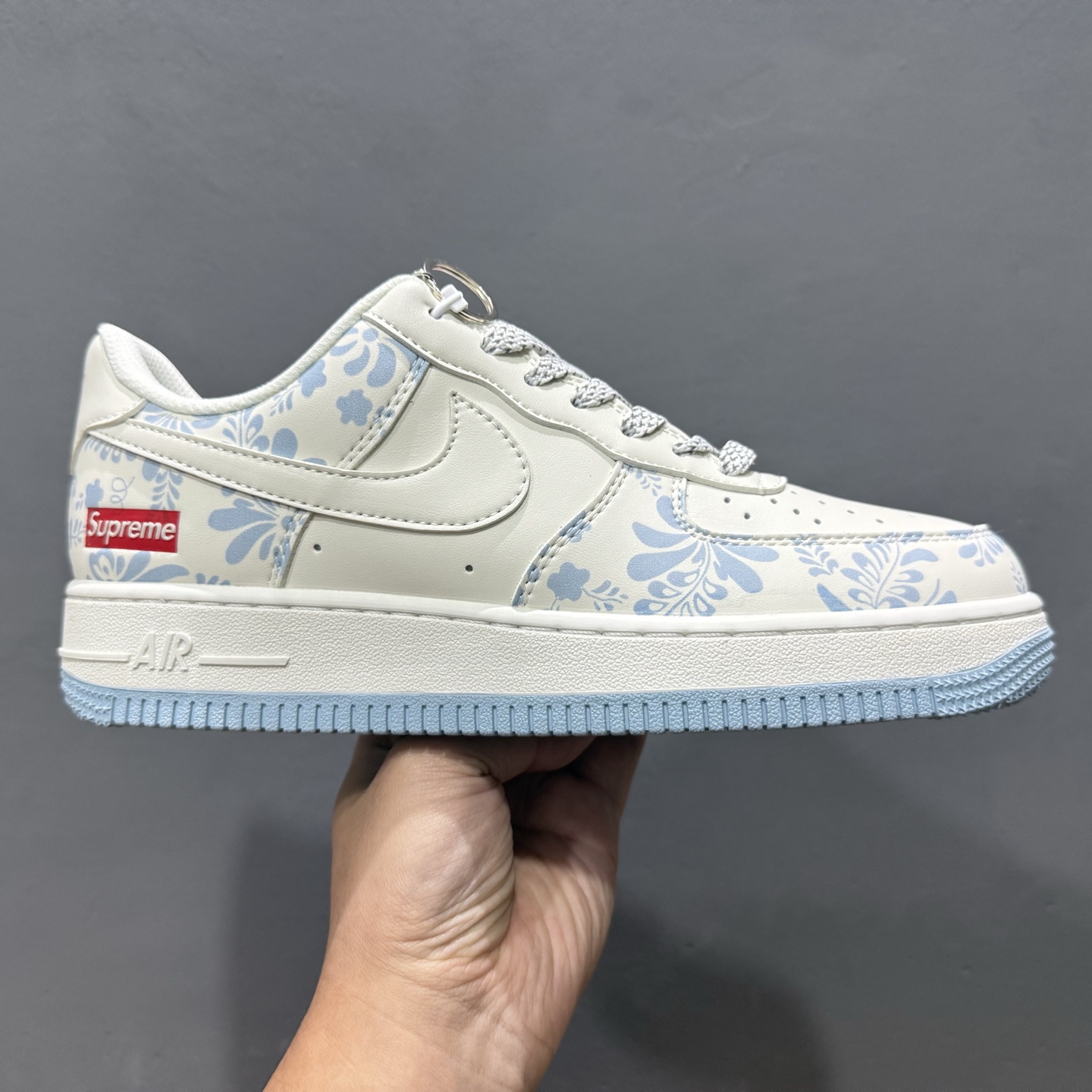 Nike Air Force 1’07 Low Supreme联名 青花 空军一号低帮休闲板鞋 XX3168-137