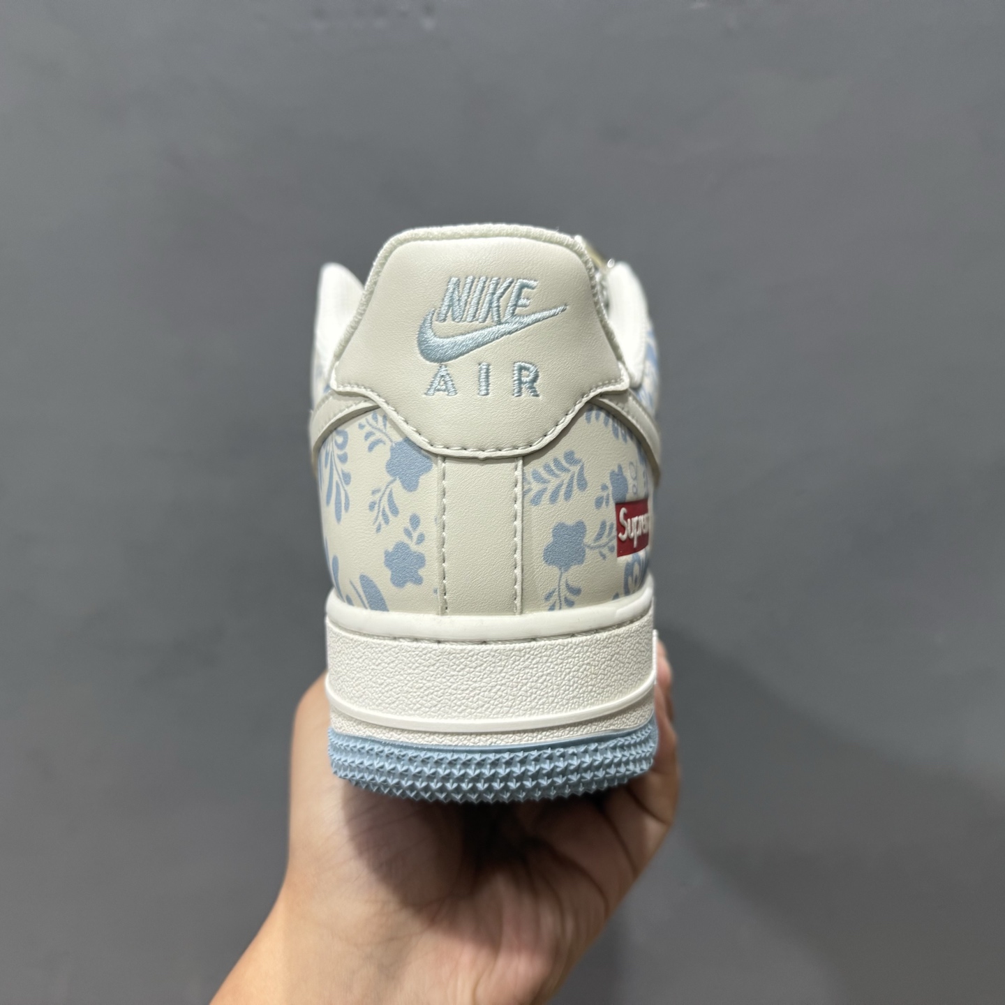 Nike Air Force 1'07 Low Supreme联名 青花 空军一号低帮休闲板鞋 XX3168-137