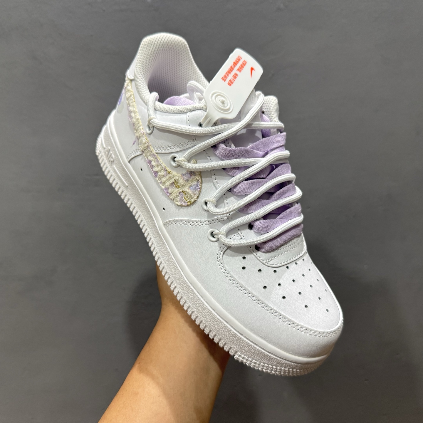 Nike Air Force 1'07 Low 紫色小香风 空军一号低帮休闲板鞋 DH9999-556