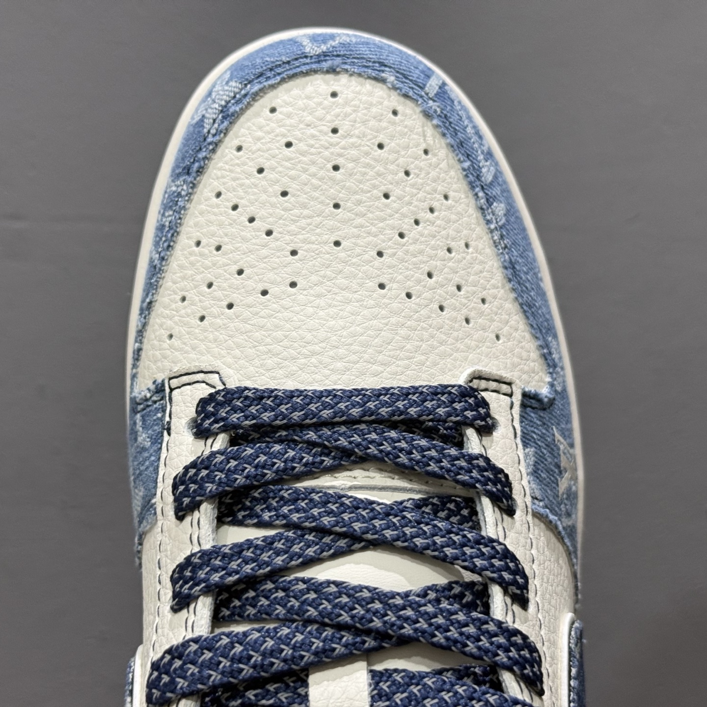 Nike SB Dunk Low LV联名 深浅蓝 周年高端定制 低帮休闲板鞋 XX3168-142