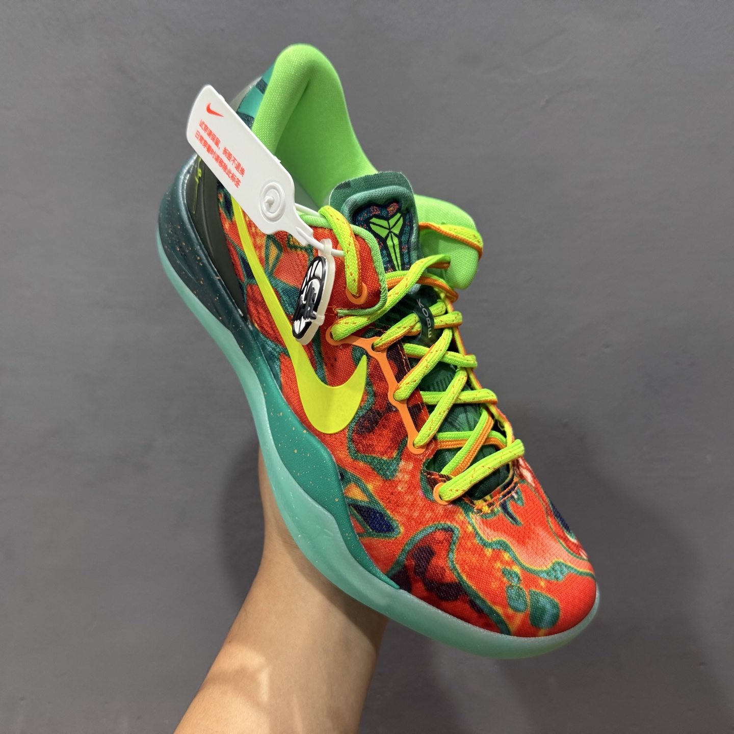 Nike Kobe 8 Protro ”What The Kobe” 科比8代 低帮篮球鞋/鸳鸯 橙蓝