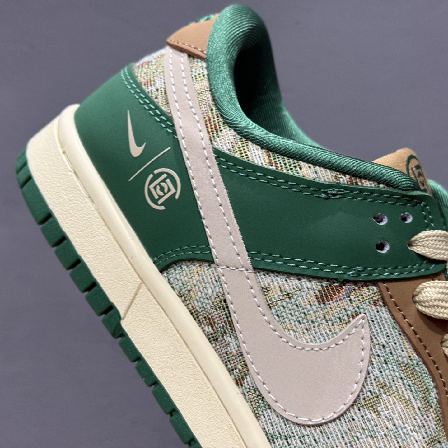 XC版 Nike SB Dunk Low x Louis Vuitton 白牛仔蓝 XB3802-355