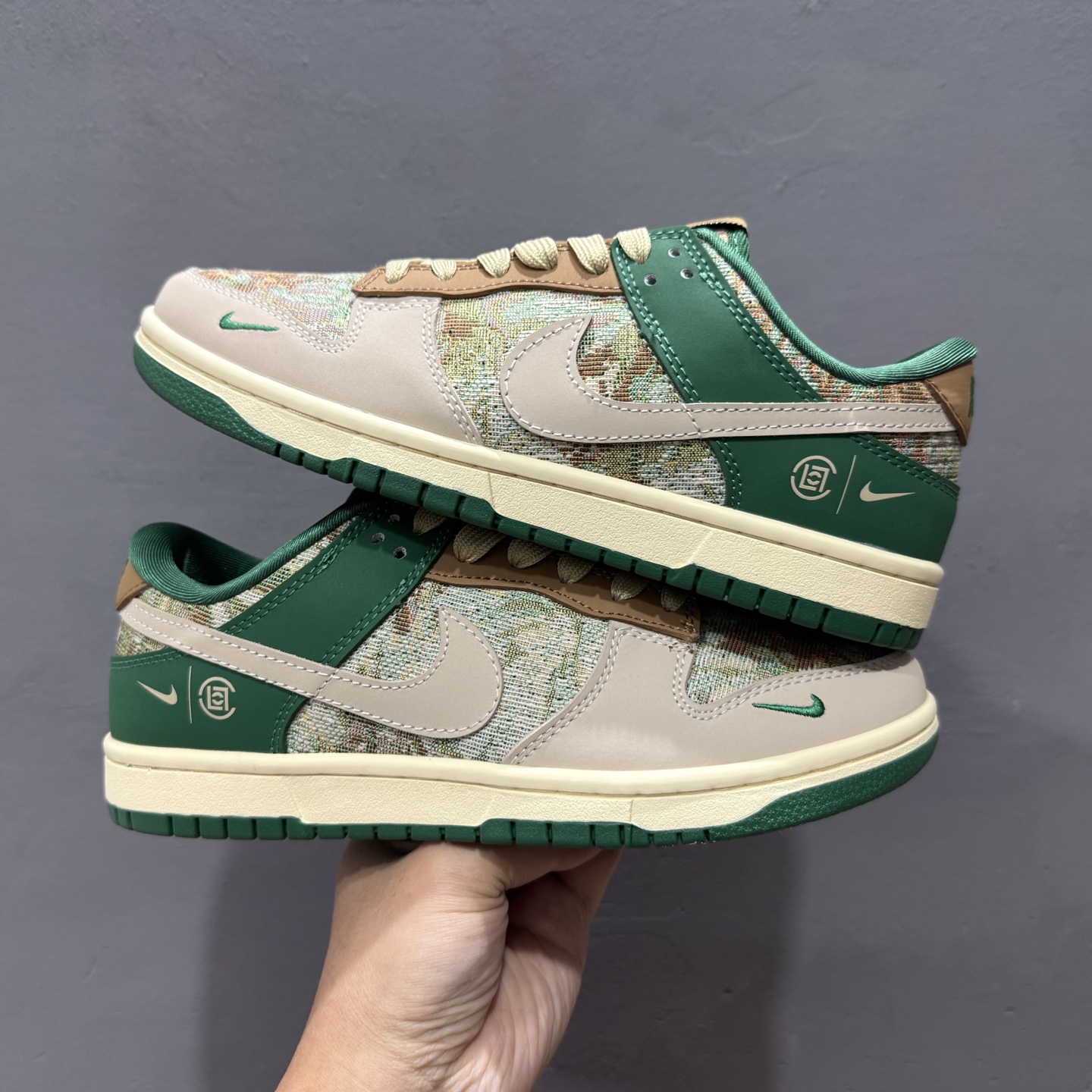 XC版 Nike SB Dunk Low x Louis Vuitton 白牛仔蓝 XB3802-355