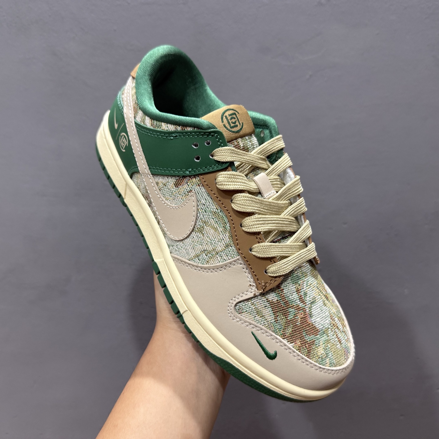 XC版 Nike SB Dunk Low x Louis Vuitton 白牛仔蓝 XB3802-355