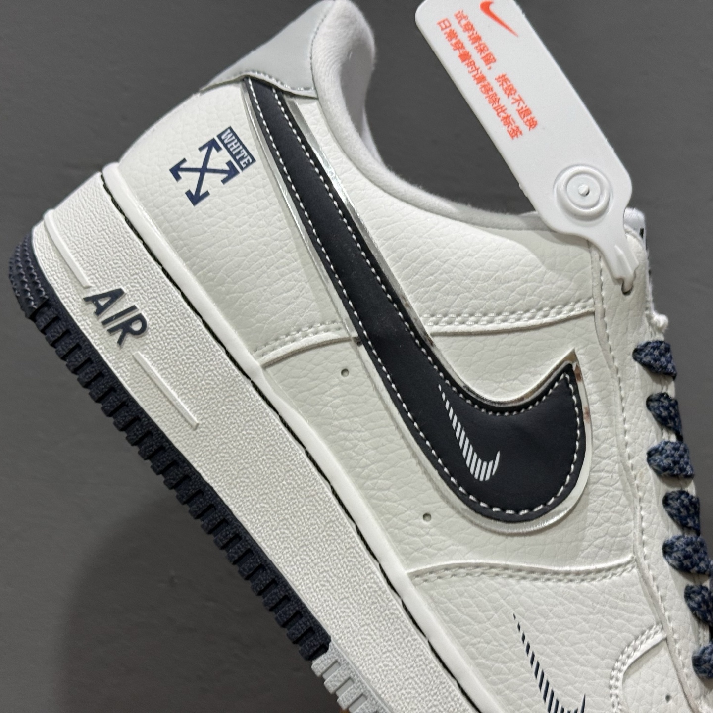 Nike Air Force 1 Low 07 x OFF-WHITE 白蓝小钩 DQ6628-158