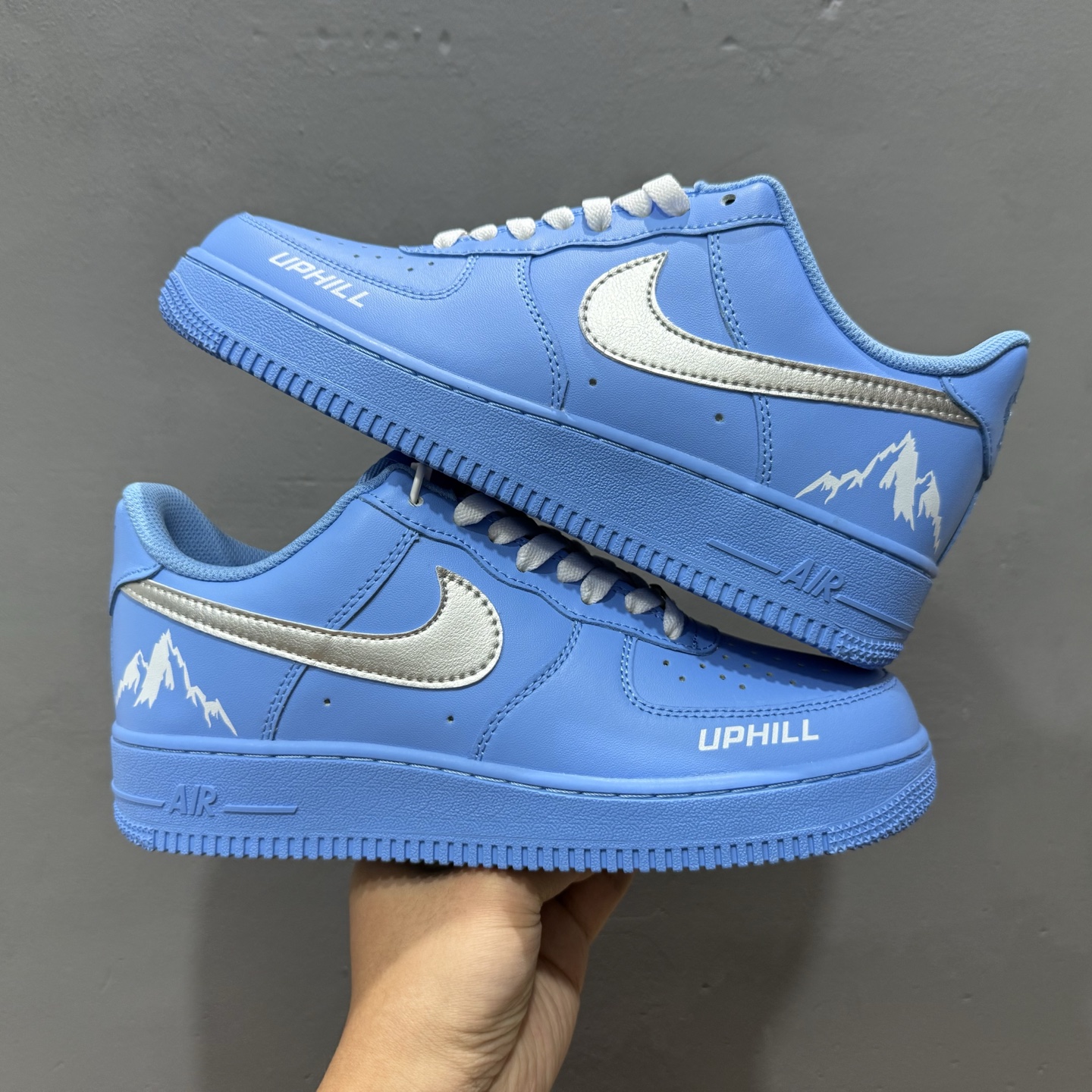 Nike Air Force 1'07 Low 冰岛蓝调 空军一号低帮休闲板鞋 ZH0316-070