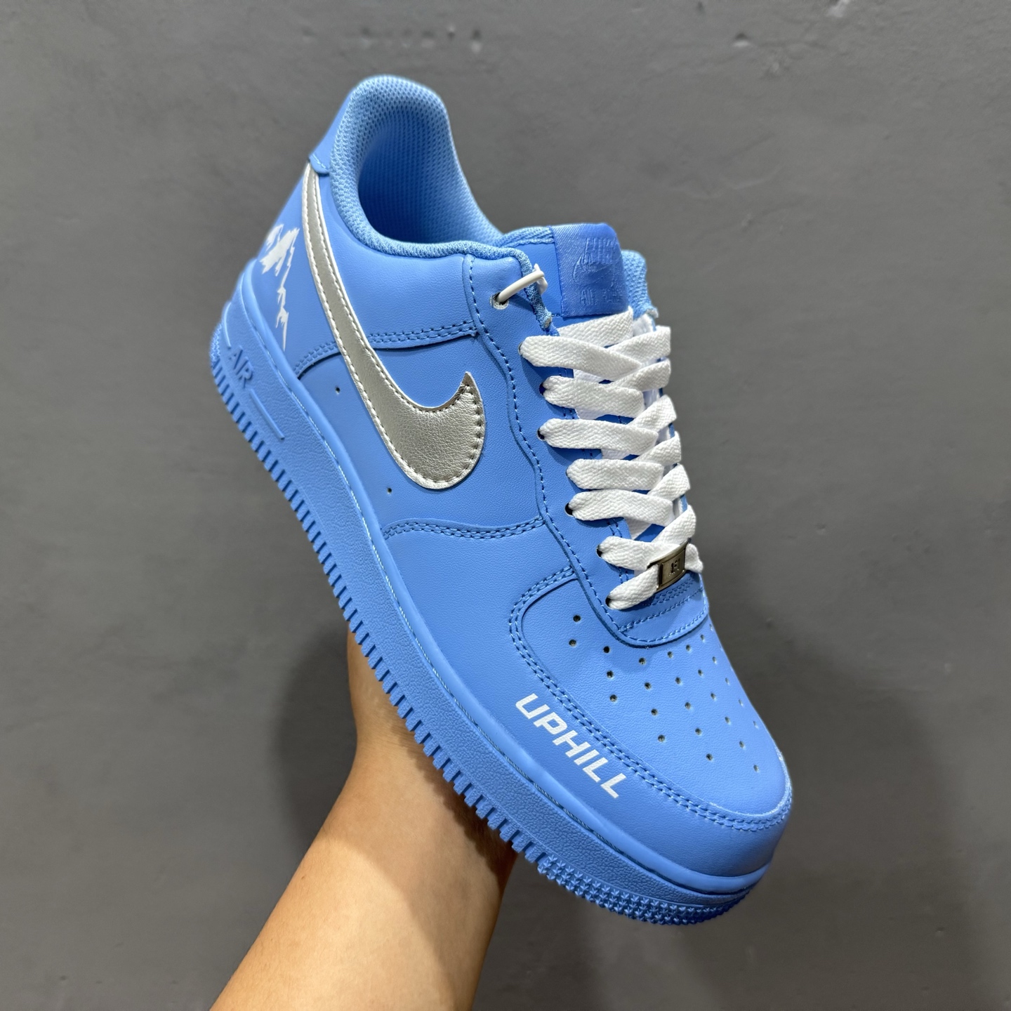 Nike Air Force 1'07 Low 冰岛蓝调 空军一号低帮休闲板鞋 ZH0316-070
