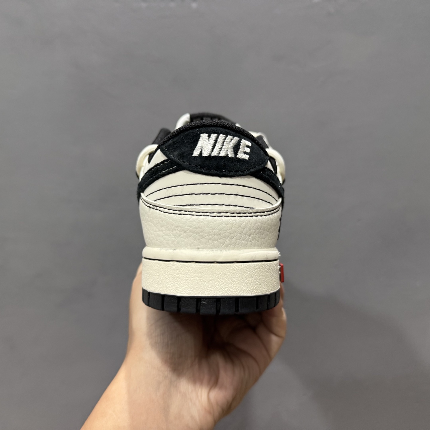 Stussy x Nike Dunk Low 绑带米白黑勾 YX5066-277